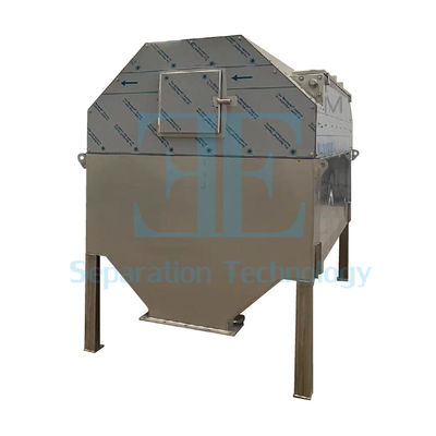 Metal/Plastik Filtrasyon 4-20 dönme hızı ve özelleştirilebilir seçenekleri ile iç besleme döner davul filtresi