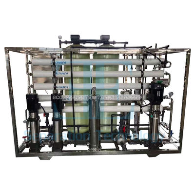 Saf Su Endüstriyel Ters Osmoz Su Filtresi 1m3/H-200m3/H 300 Kg Ağırlık