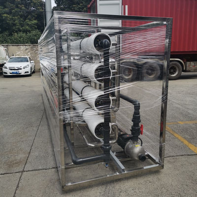 Saf Su Endüstriyel Ters Osmoz Su Filtresi 1m3/H-200m3/H 300 Kg Ağırlık