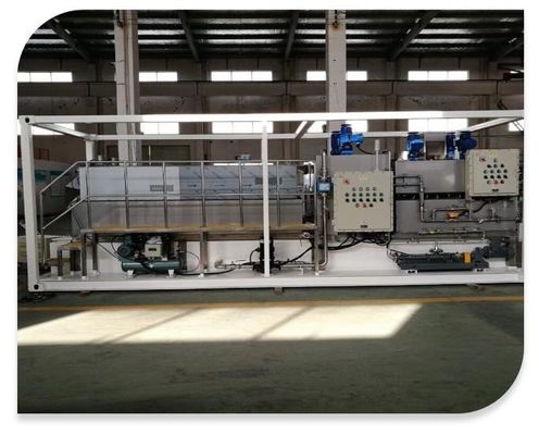 Çamur sulama Atık su vida baskı 0.8-12m3/H vida çamur sulama makinesi