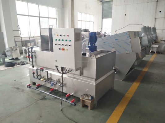 Polyacrylamide Kimyasal Dozaj Cihazı Nord / SEW Motoru ile Polimer Dozaj Birimi
