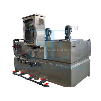 Schneider Kontrol Polymer Dozlama Sistemi 0.75kw Depolama Karıştırıcı ile