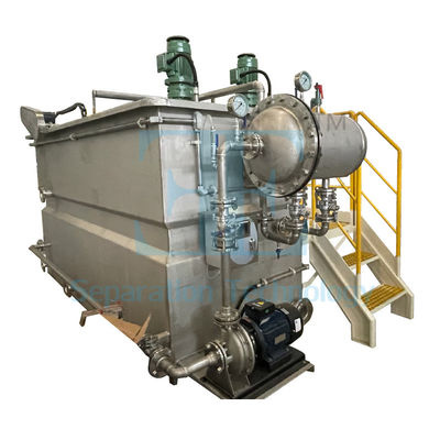 50L/Saat DAF Su Arıtma Sistemi 5.5kw Pompa Çözümlü Hava Flotasyon Birimi