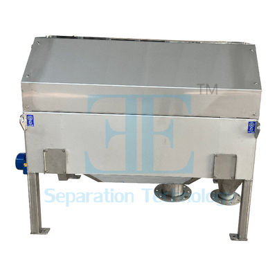 0.75kw İçten beslenen Rotary Drum Ekranı Atık Su Arıtma için 1000Kg Ağırlık