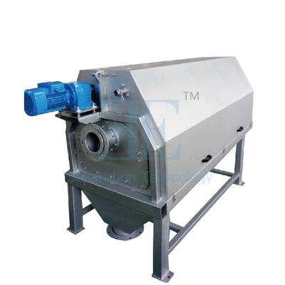 DN150 Giriş Flange Drum Filtre Ekranı SUS304 Rotary Drum Fine Screen