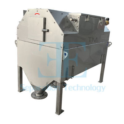 DN150 Giriş Flange Drum Filtre Ekranı SUS304 Rotary Drum Fine Screen