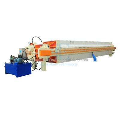 2.2kw Filtre Baskı Makinesi Çamur Su Arıtma için Yüksek Basınçlı Filtre Baskı