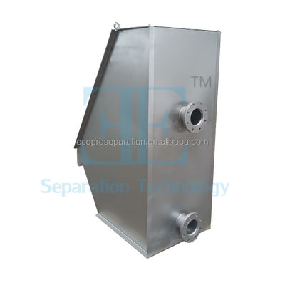 Atık suların önceden arıtılması 5L/H Statik Çakıl Tel Ekranı