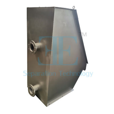 SUS304 SUS316 Wedge Wire Screen 0.2mm Mesh Static Screen Atık su