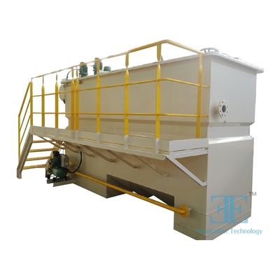 Düşük bakımlı çözünmüş hava flotasyonu 3.75kw pompa gücü ve 0.75kw karıştırıcı gücü