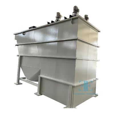 Endüstriyel Su Arıtma Lamella Plaka Açıklayıcı Sistemi 21500kg İşlem Ağırlığı