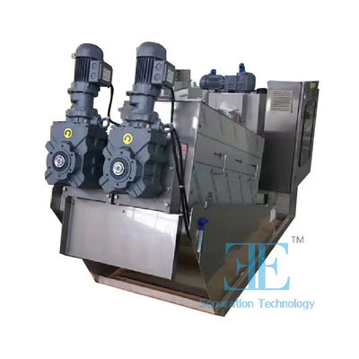 1400kg Dewatering Makine 0.4KW Mixer Gücü ile
