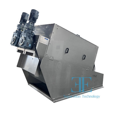 1400kg Dewatering Makine 0.4KW Mixer Gücü ile