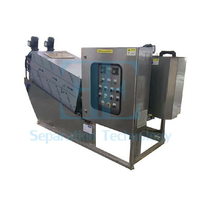 Endüstriyel Çamur Çöpeleme Makinesi Elektrik Güç Kaynağı Plağı Boyutu 500 * 500mm Hidrolik Filtre Baskı ile