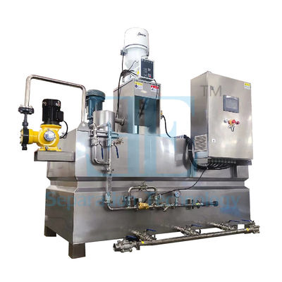 2000L/H Otomatik ±1% Doğruluklı Polimer Dozlama Sistemi 0.75kw Karıştırıcılar ile