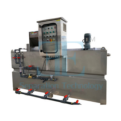Sıcak Ürün 2022 PLC tarafından kontrol edilen polimer dozaj sistemi 0.75kw Equalizer Agitator