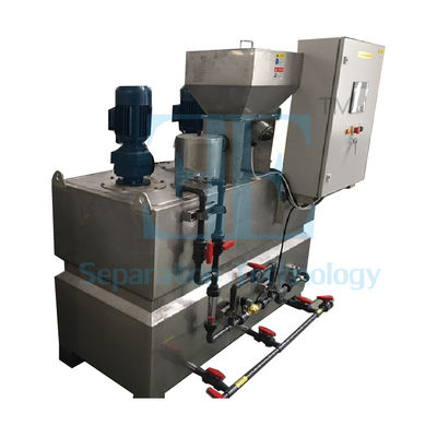 Sıcak Ürün 2022 PLC tarafından kontrol edilen polimer dozaj sistemi 0.75kw Equalizer Agitator