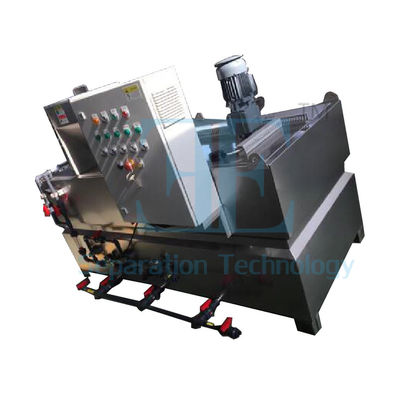 PLC kontrolü ile dokunmatik ekran 2000L/H polimer dozlama sistemi