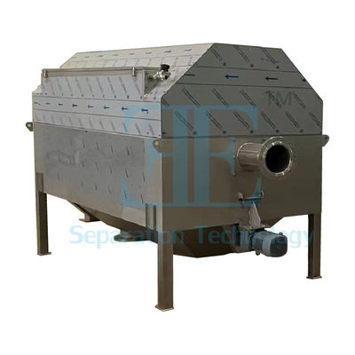 Döner Davul Ekranı İç DN350 Çıkış Flange ve Endüstriyel Uygulamalar için 85L/Saat Verimlilik