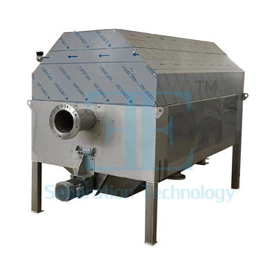 Döner Davul Ekranı İç DN350 Çıkış Flange ve Endüstriyel Uygulamalar için 85L/Saat Verimlilik