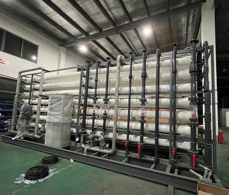 Süzme Hızı 0.0001 Mikron ve Su Temizleme Çözümleri için RO Ters Osmoz Sistemi
