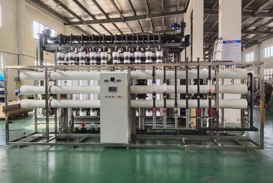 Süzme Hızı 0.0001 Mikron ve Su Temizleme Çözümleri için RO Ters Osmoz Sistemi