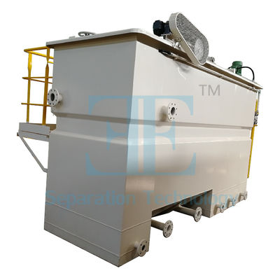 SS ve BOD kaldırımı çözülmüş hava flotasyonu ile kolaylaştırıldı 7600*2800*2260mm 0.55kw Flocculate Agitator Gücü