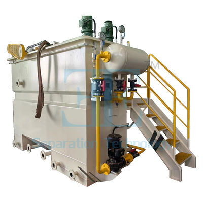 7600*2800*2260mm Skimmer 0.8kw ve Seçmeli Kimyasal Dozlama Sistemi ile Çözümlü Hava Flotasyonu