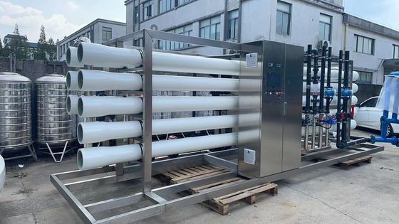 Süzme Hızı 0.0001 Mikron ve Su Temizleme Çözümleri için RO Ters Osmoz Sistemi