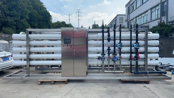 Süzme Hızı 0.0001 Mikron ve Su Temizleme Çözümleri için RO Ters Osmoz Sistemi