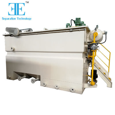 Enerji tasarrufu sağlayan 3kw pompa gücü ve 0.55kw flocculate karıştırıcı gücü ile çözülmüş hava flotasyonu 5-10 KW güç tüketimi