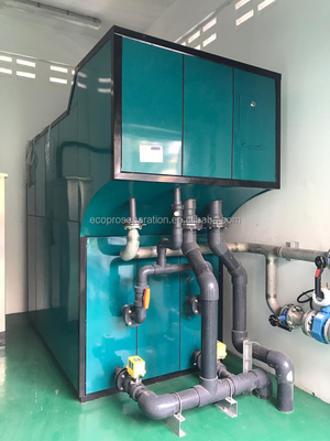 Enerji Tasarruflu 220V Endüstriyel Elektrokoagülasyon Atık Su Arıtma Sistemi 0.5m3/sa