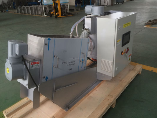 Vidalı Pres Çamur Susuzlaştırma Makinesi 2.4-30m3/sa SUS304