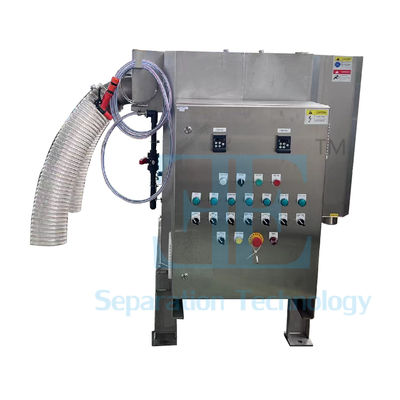 Vidalı Pres Çamur Susuzlaştırma Makinesi 10-150m3/sa 1kW