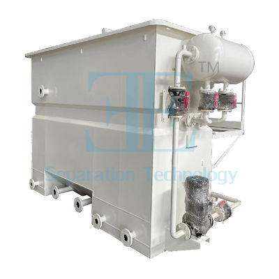 DAF System Dissolved Air Flotation Water Treatment Machine with 3600*1700*1850mm Specification 0.1kw Skimmer and 0.55kw Coagulate Agitator